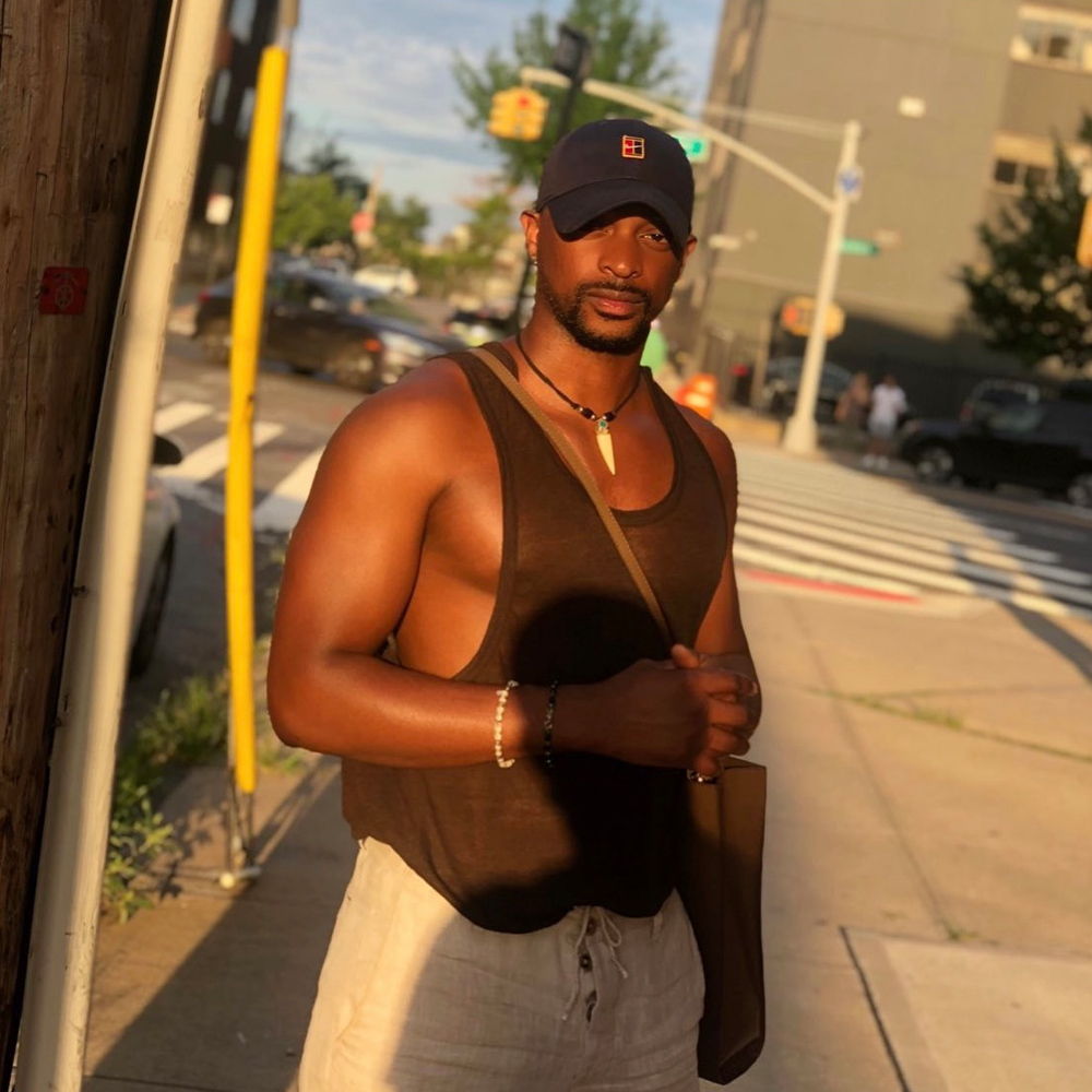 “On my way to the Garment Center to review production and meet new fabric vendors for next season’s collection.” LaQuan Smith