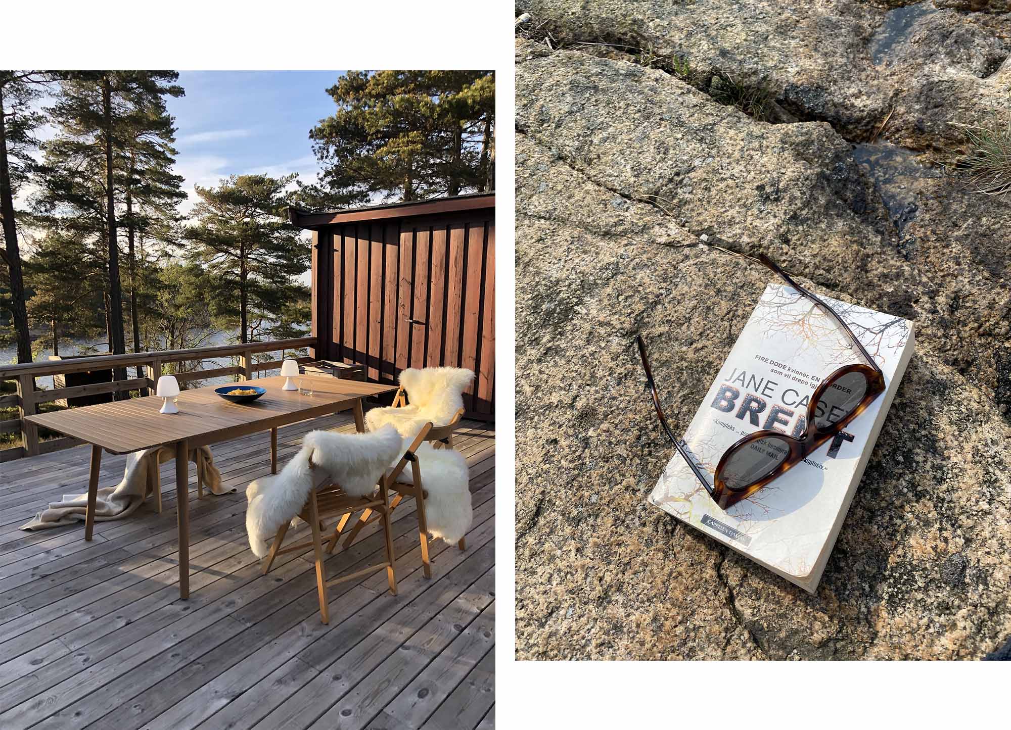 “Our cabin where we spent the summer, close to the archipelago in the south of Oslo.”