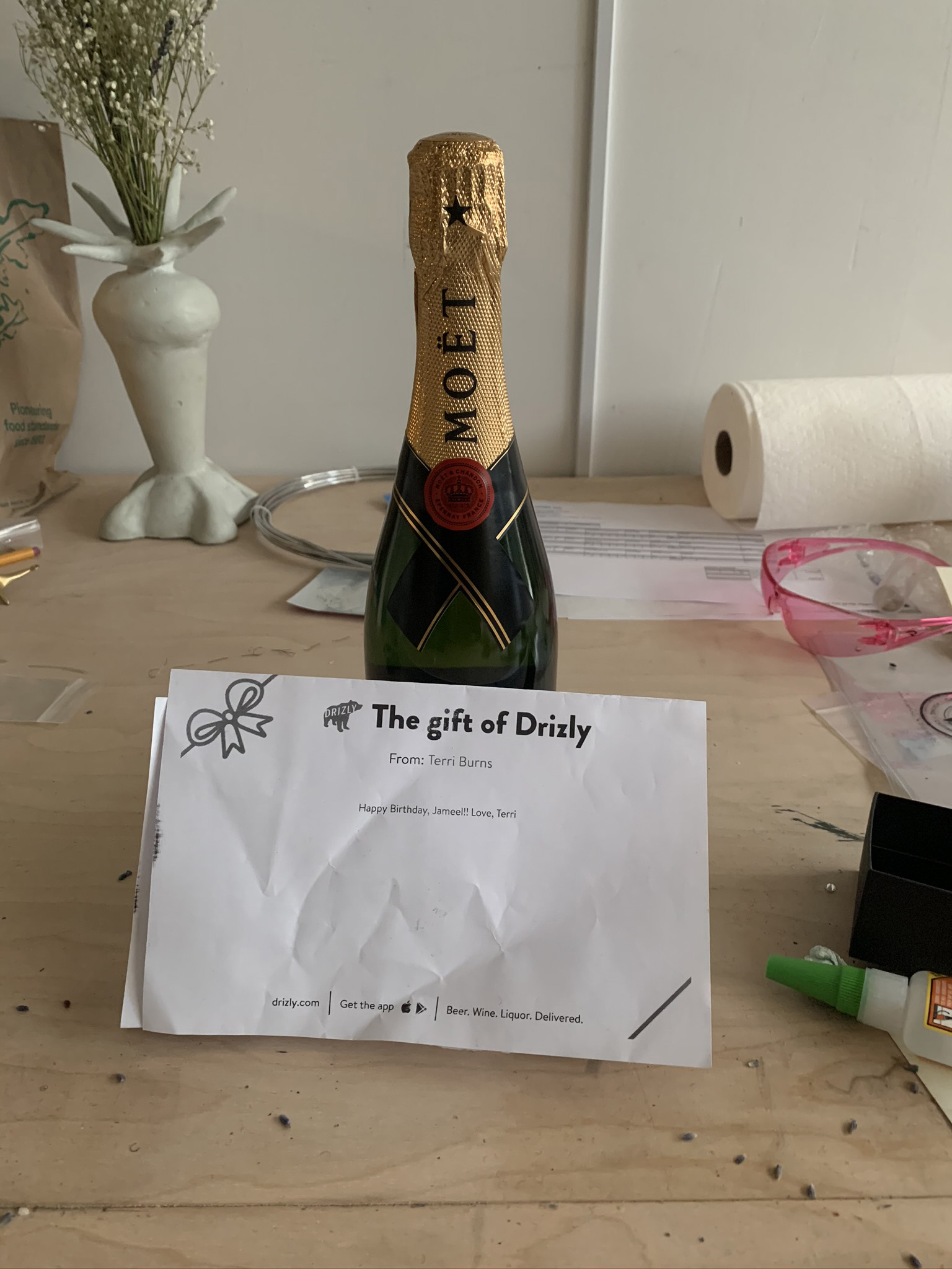 “A bit of birthday love…”