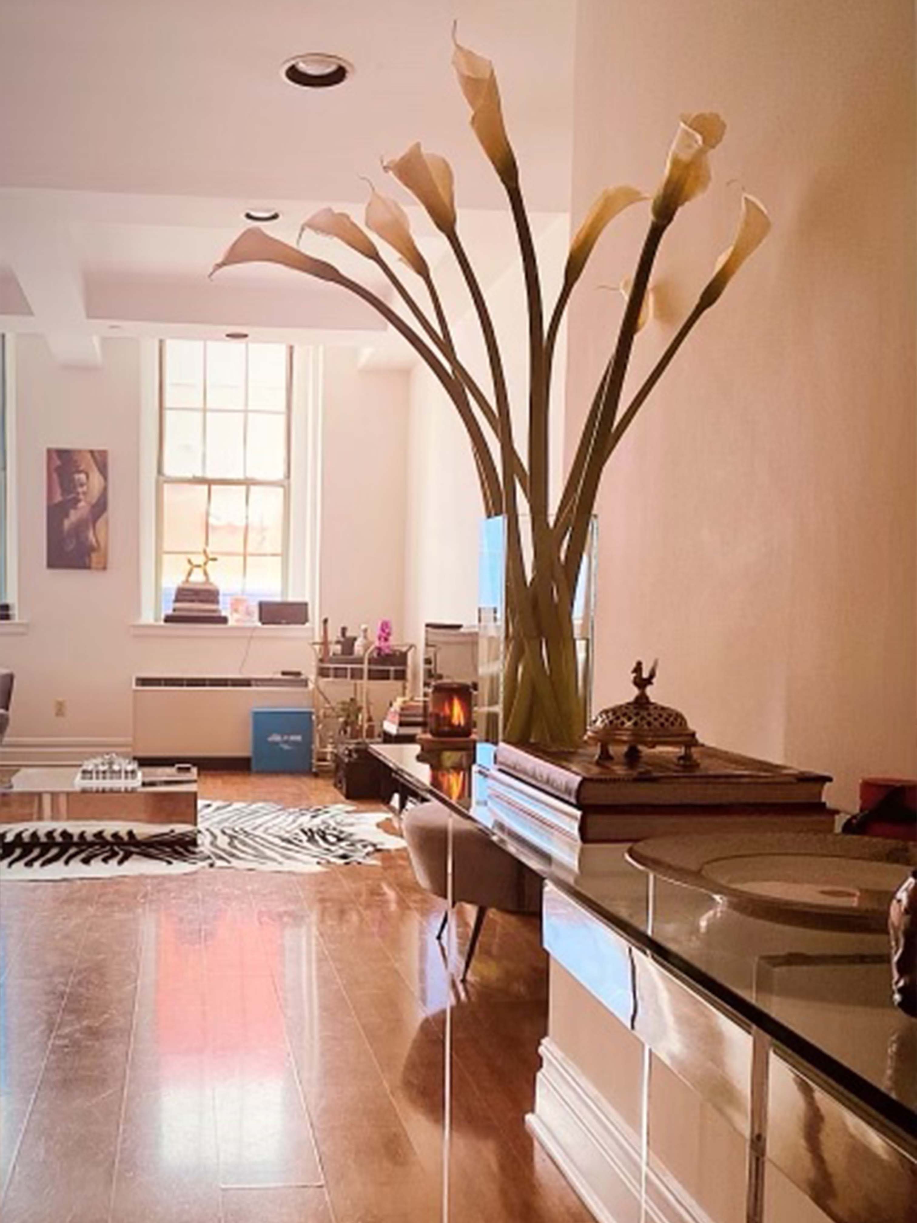 “My apartment in Brooklyn is my serene oasis. I decorated it to be a clean and modern aesthetic.” LaQuan Smith