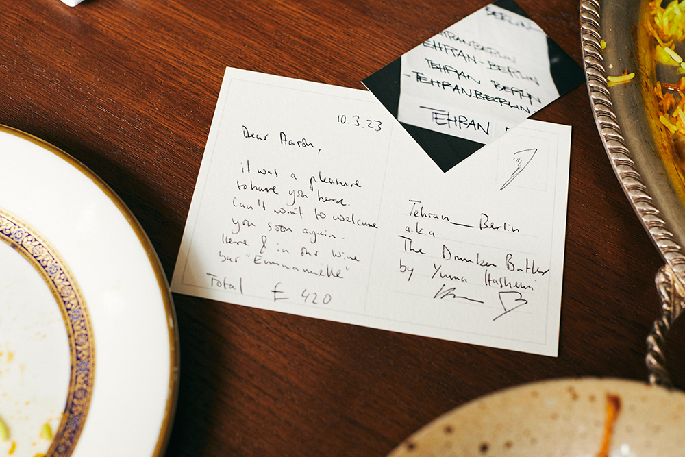 Come Dine With Me… Aaron Esh - Browns Fashion 2023