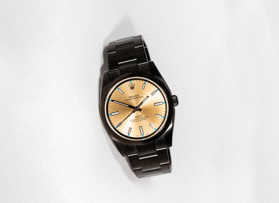 4. MAD Paris Customised Rolex Oyster Perpetual Watch